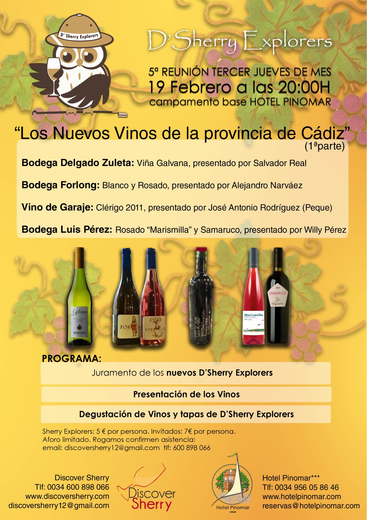 III Jueves D´Sherry Explorers/ Third Thursday D’Sherry&nbsp;Explorers