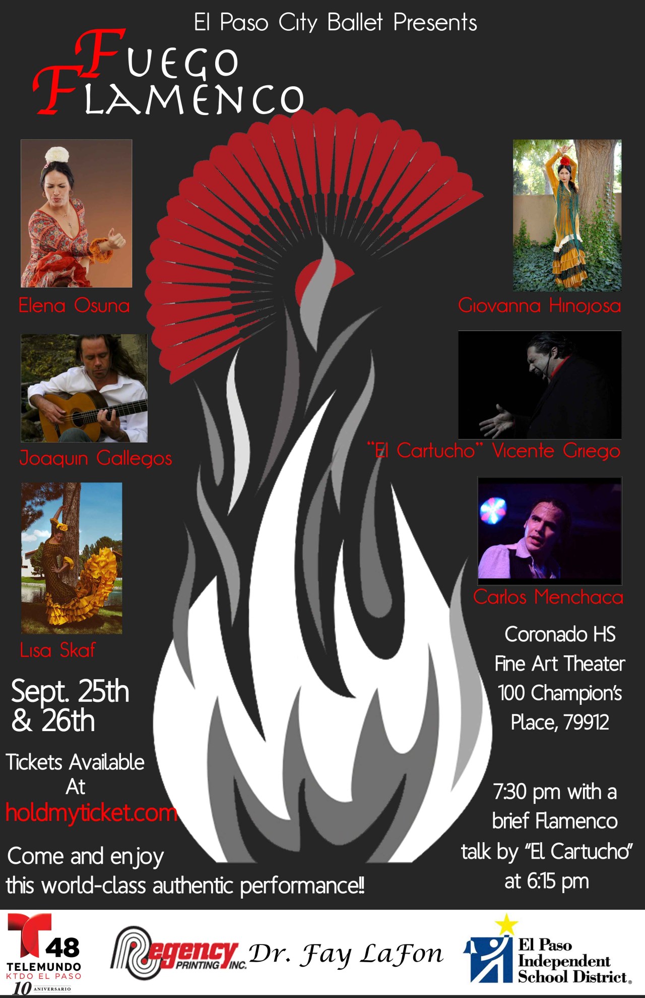 Fuego Flamenco in El Paso,&nbsp;Texas