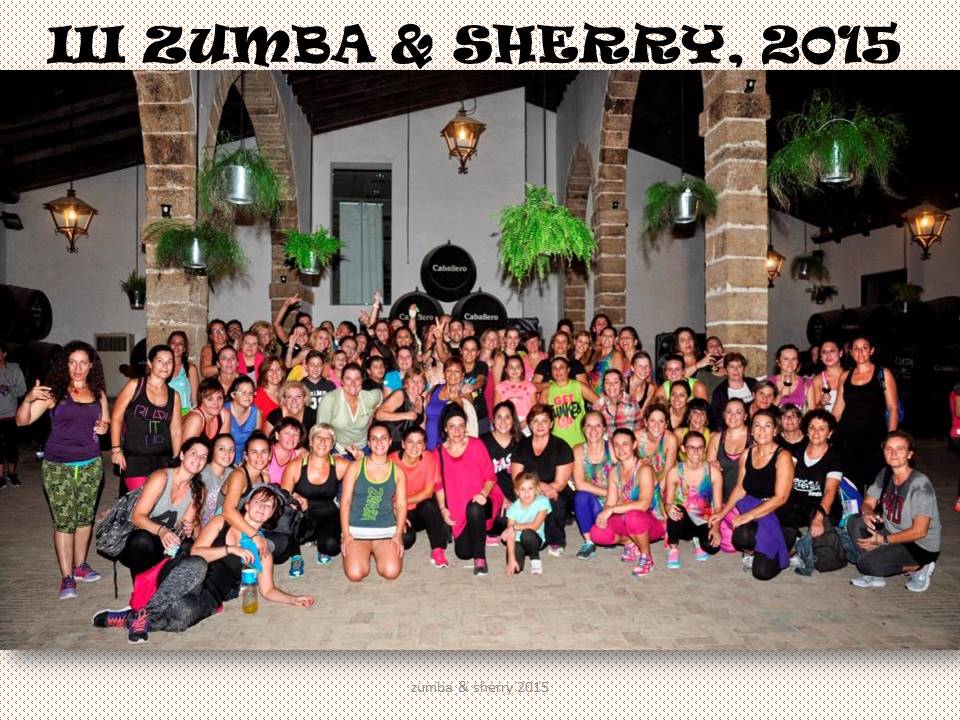 International Sherry Week´s III ZUMBA and SHERRY