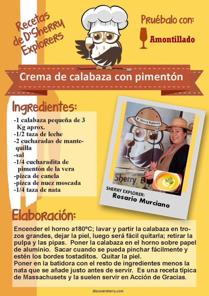 Sopa de calabaza español