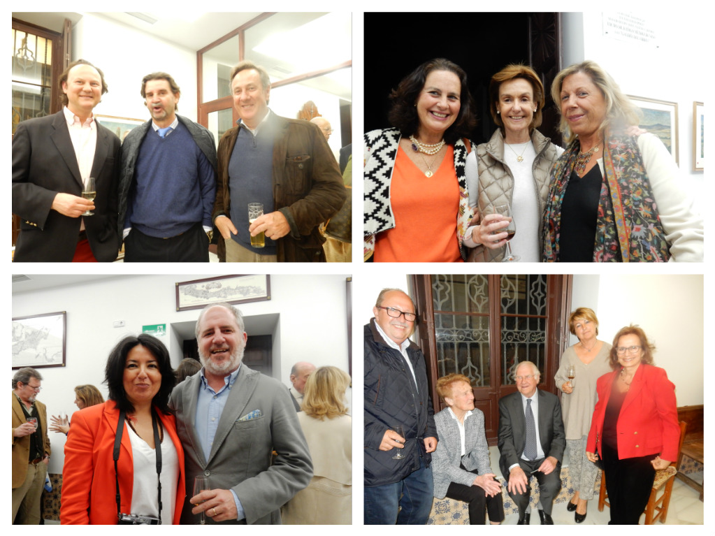 Inauguración en la Galería del Virrey en Jerez. / Opening day celebration at the Virrey Art Gallery in&nbsp;Jerez