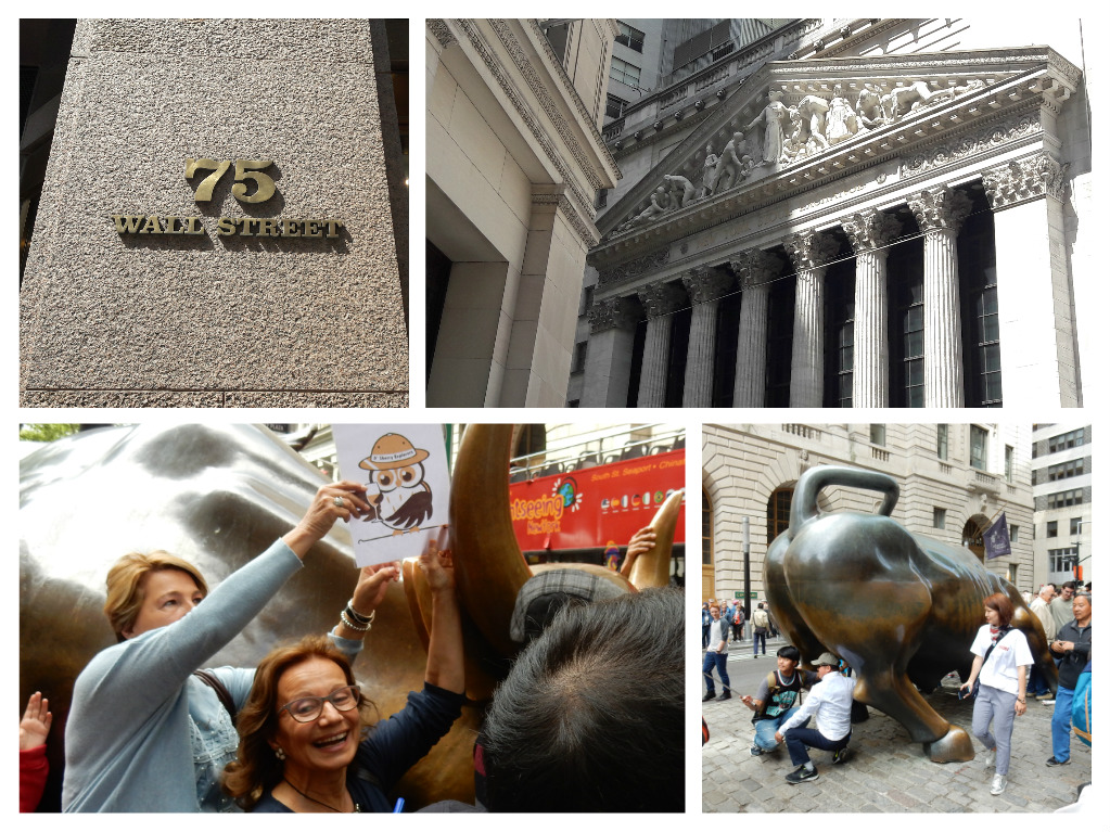 Collage Wall Street