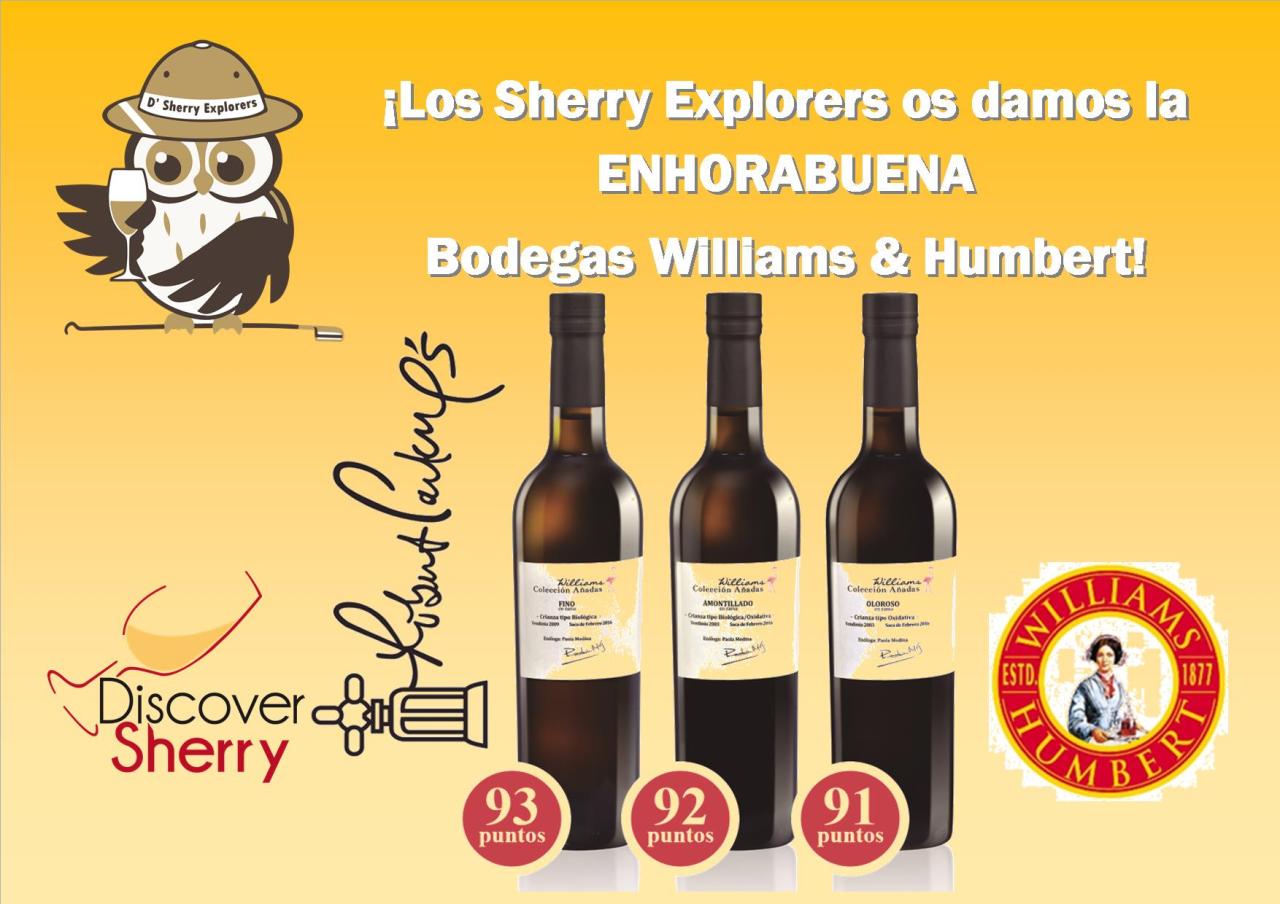 ¡Enhorabuena – Congratulations Bodegas Williams and&nbsp;Humbert.