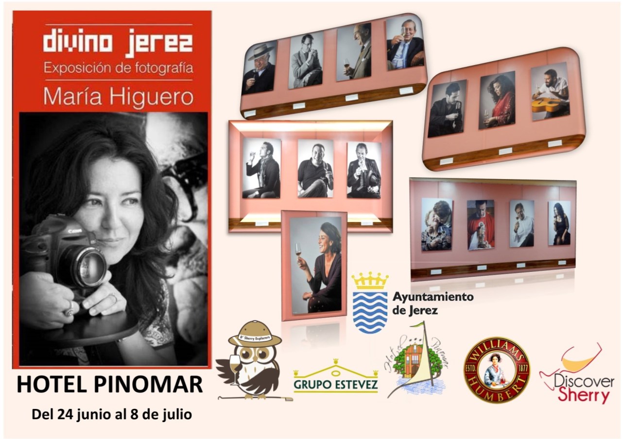 Exposición Divino Jerez en Hotel Pinomar hasta el 8 de julio. / Divino Jerez Photo Exhibit until July 8th at the Pinomar&nbsp;Hotel.