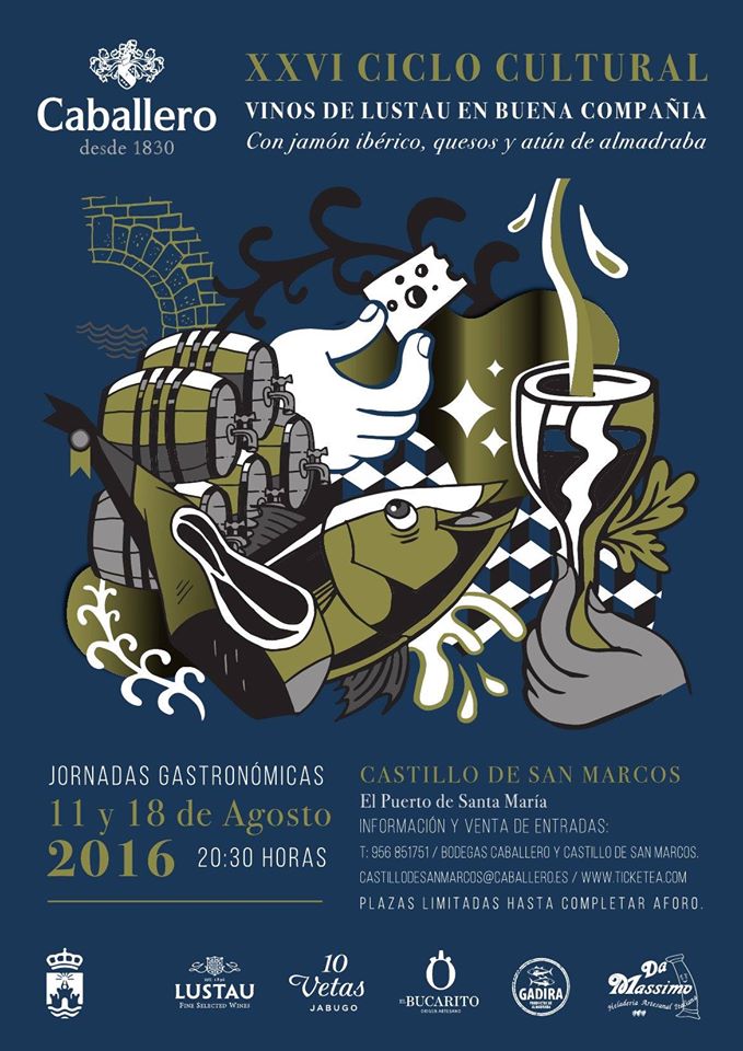 XXVI Ciclo Cultural Caballero at Castillo de San Marcos./ The Caballero Group presents its Gastronomic Evenings at the San Marcos&nbsp;Castle.