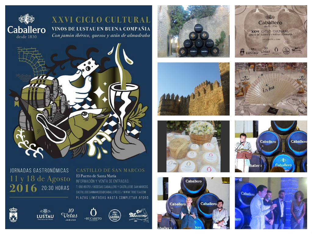 Vinos de Lustau en muy buena compañía./ In great company with Lustau&nbsp;wines.