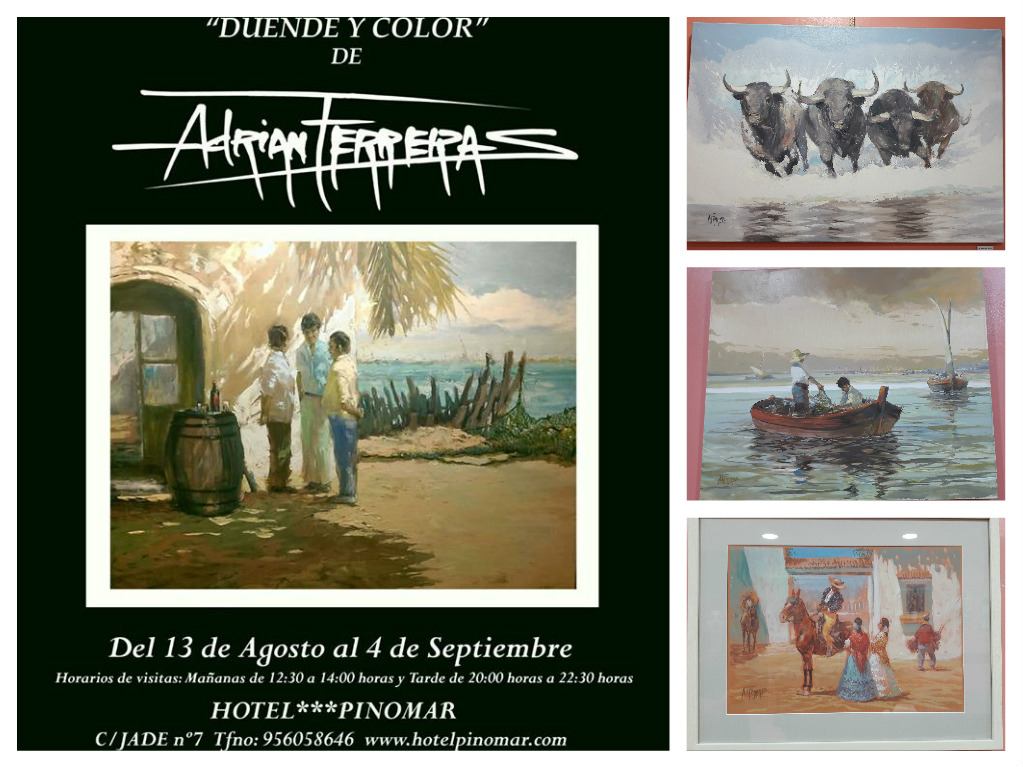Discover Sherry recommends:  Exposición “Duende y Color” de Adrian&nbsp;Ferreras