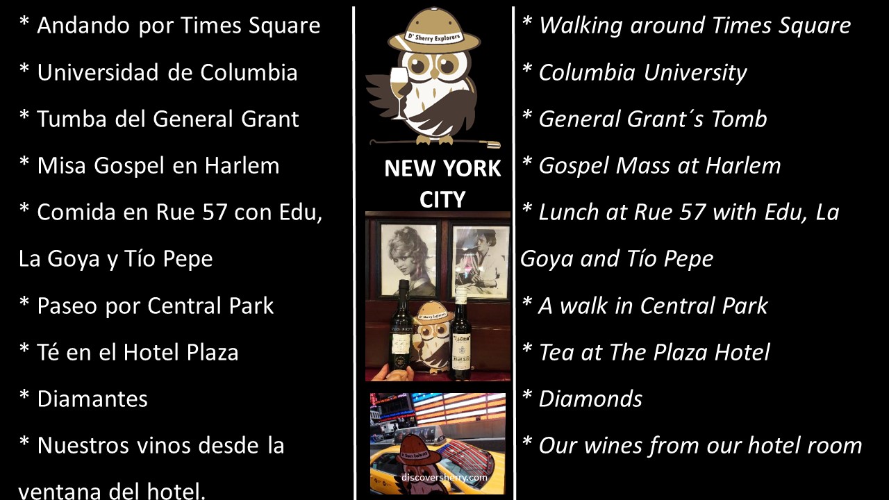 Walking around NYC with our friends Edu, La Goya and Tío Pepe / De paseo en Nueva York con nuestros amigos Edu, La Goya y Tío&nbsp;Pepe