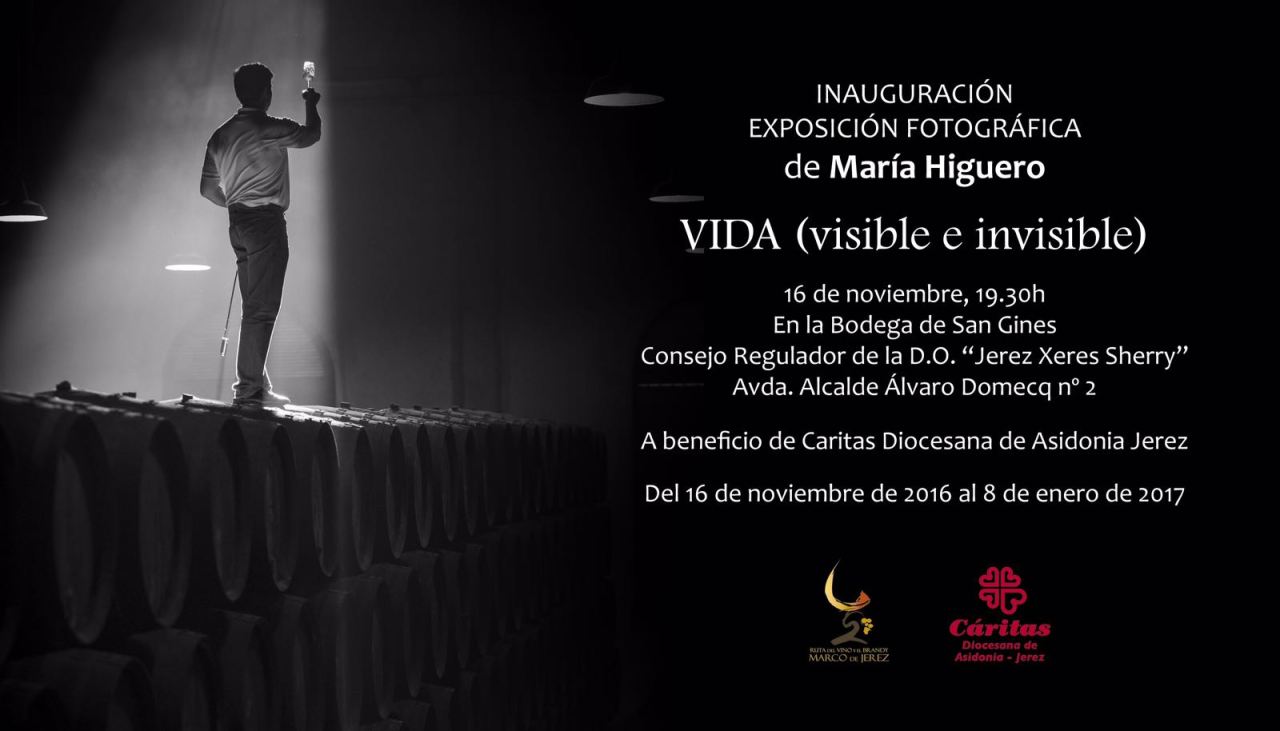 Discover Sherry recommends: Exposición fotográfica: VIDA (visible e invisible)de María&nbsp;Higuero