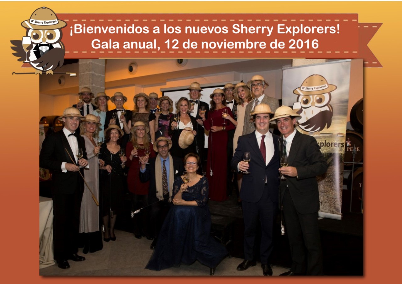 Bienvenidos a los nuevos Sherry Explorers, 12 de noviembre 2016 / Welcome to the new Sherry Exploreres, November 12,&nbsp;2016