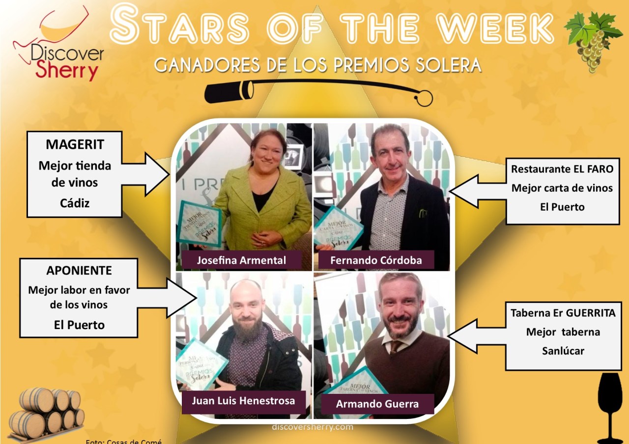 STARS of the WEEK: Ganadores de los Premios Solera / Winners of the Solera&nbsp;Awards