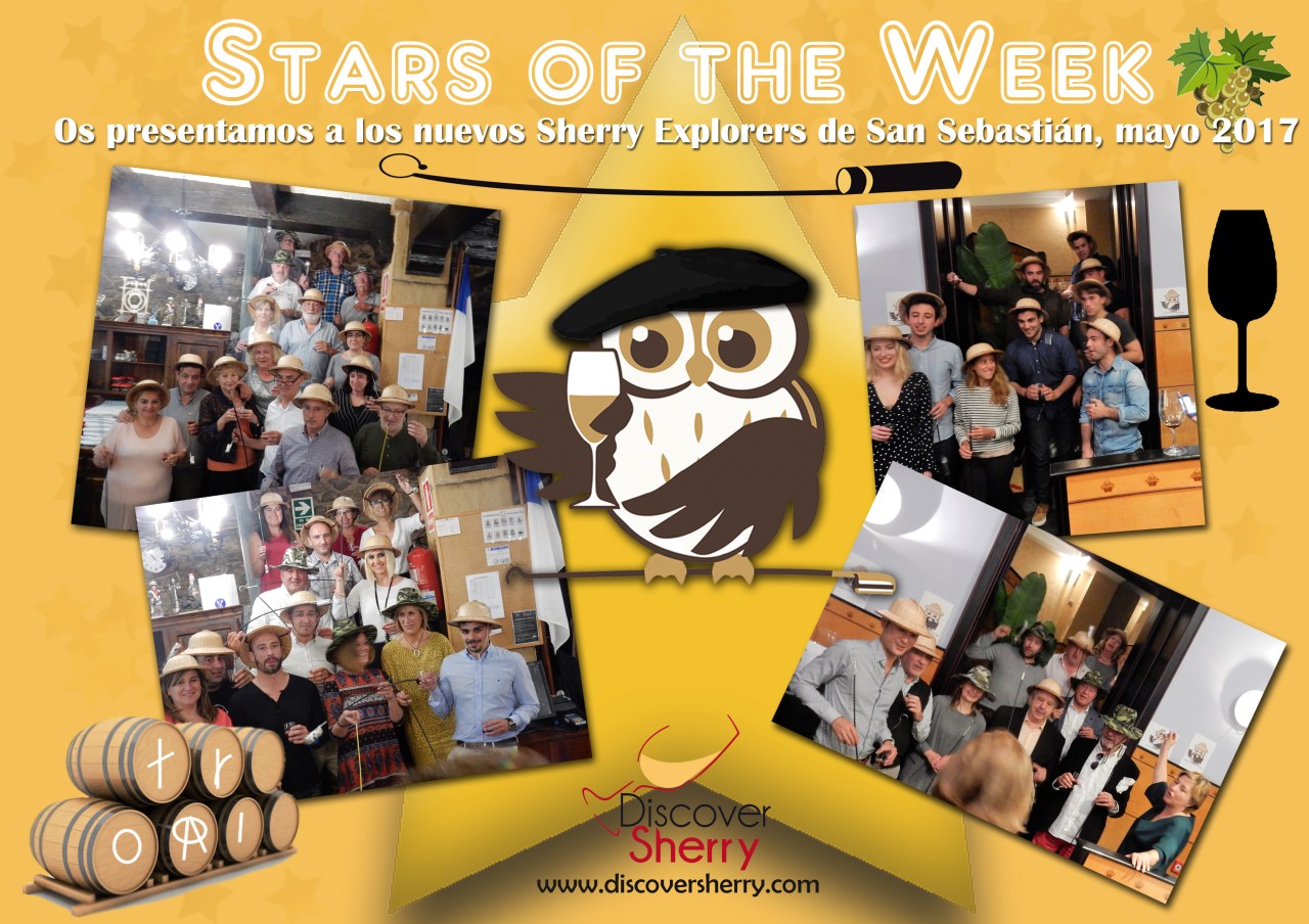 STARS of the WEEK:  Nuevos Sherry Explorers en San&nbsp;Sebastián