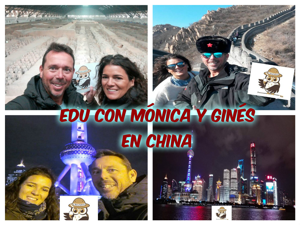 ¡EDU por el mundo: en China Mónica y Ginés!/EDU traveling the world:  in China with Mónica and&nbsp;Ginés