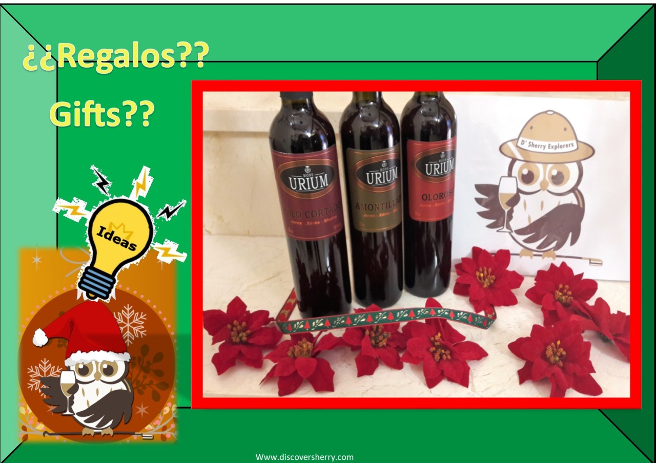 Sherry gift ideas for Christmas: Urium Sherry wines / Ideas para regalar jerez: Vinos de&nbsp;Urium