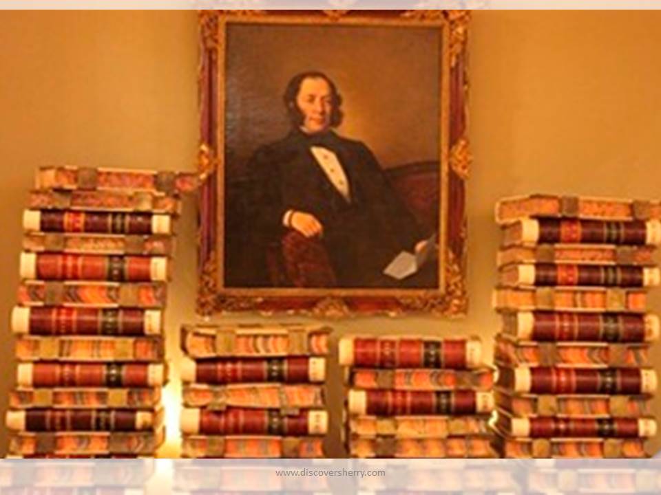 Visita de los Sherry Explorers al Archivo Histórico de la Fundación González Byass/Sherry Explorers´visit to the Historic Archives of the Gonzalez Byass&nbsp;Foundation