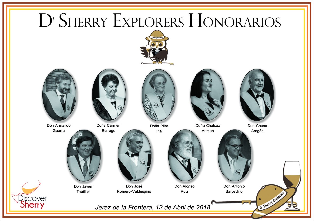 Investidura de los Sherry Explorers Honorarios: Capítulo III Cena de Honor/Investiture of the Honorary Sherry Explorers:  Chapter III, Honors&nbsp;Dinner