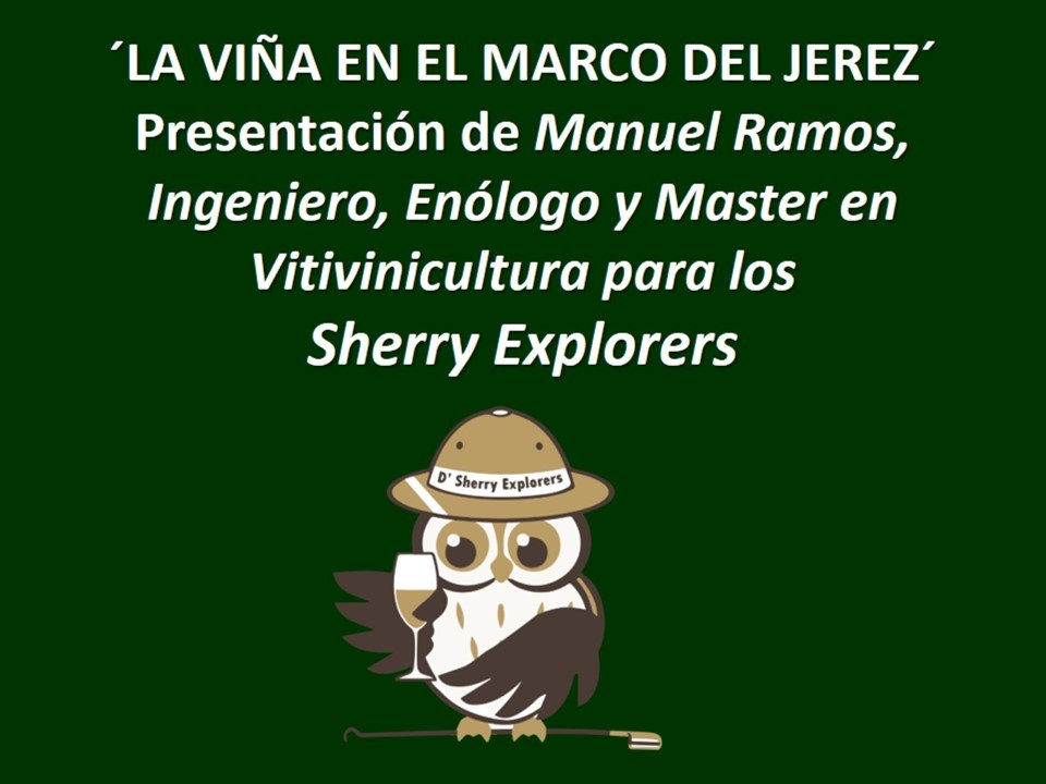 ´La Viña en el Marco del Jerez´ presentación de Manuel Ramos Capdevila/ “The vineyard in the Sherry&nbsp;Triangle”