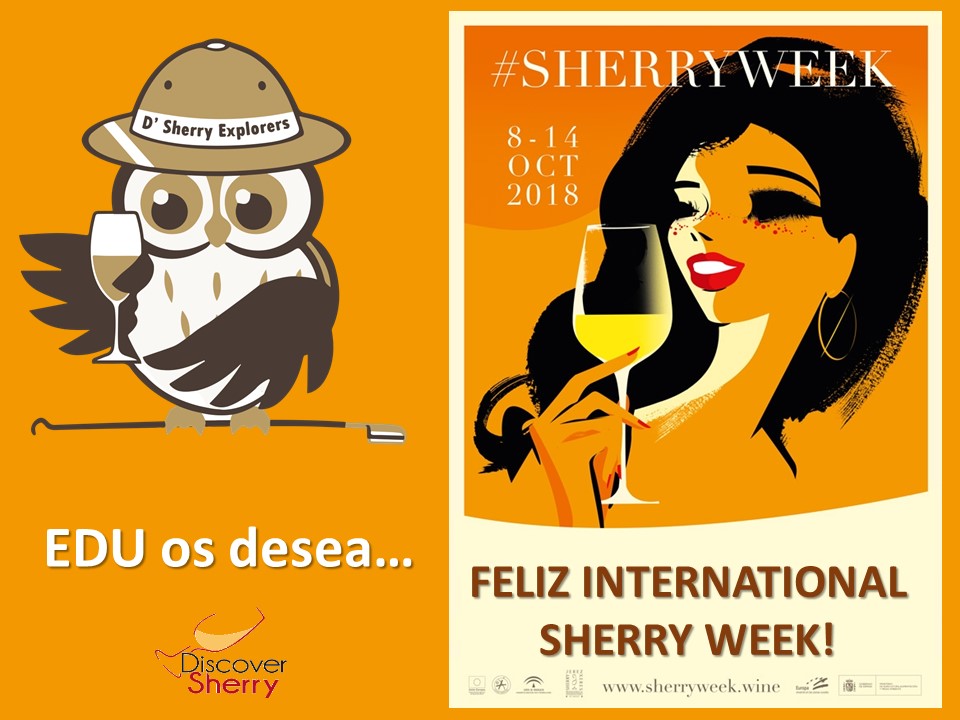 EDU os desea una fantástica International Sherry Week / EDU wishes you all a great International Sherry&nbsp;Week
