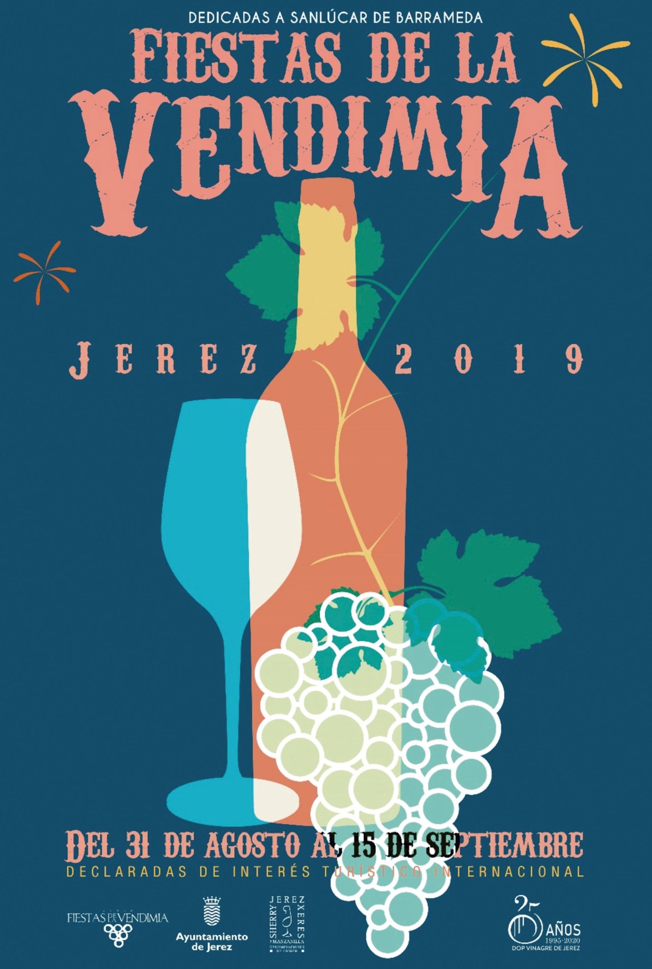 Fantástico programa de las Fiestas de la Vendimia de Jerez 2019&nbsp;(Spanish)