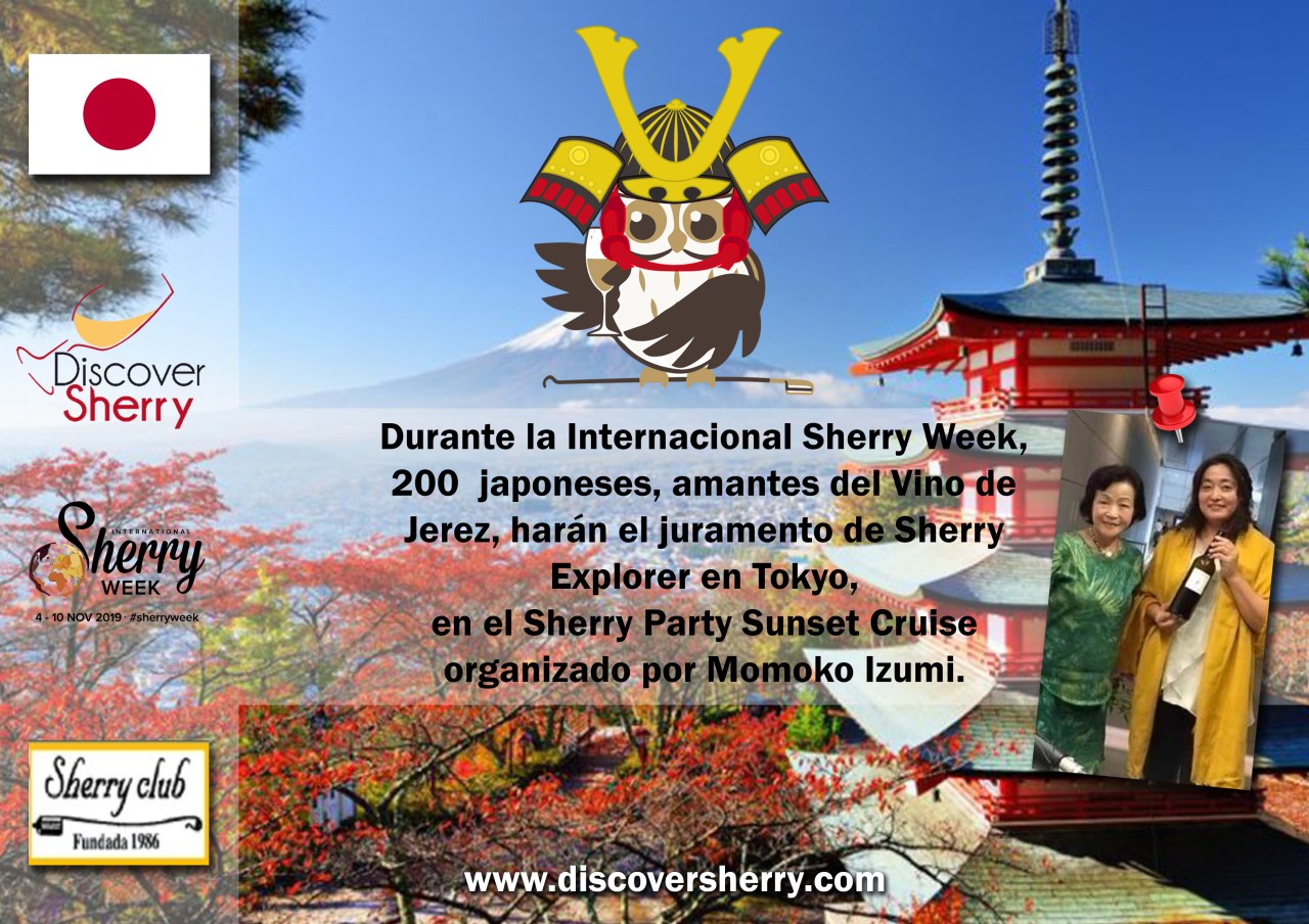 Sherry Explorers en Japón para la International Sherry&nbsp;Week