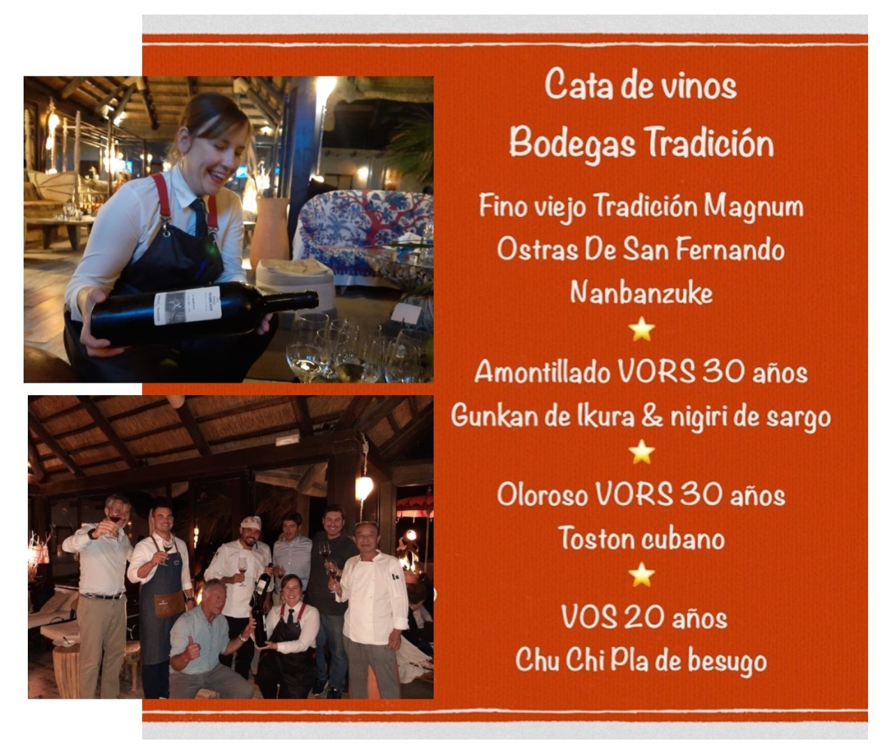 Bodegas Tradición en el Ajedrez Beach Club/ The Tradición Winery at the Ajedrez Beach&nbsp;Club