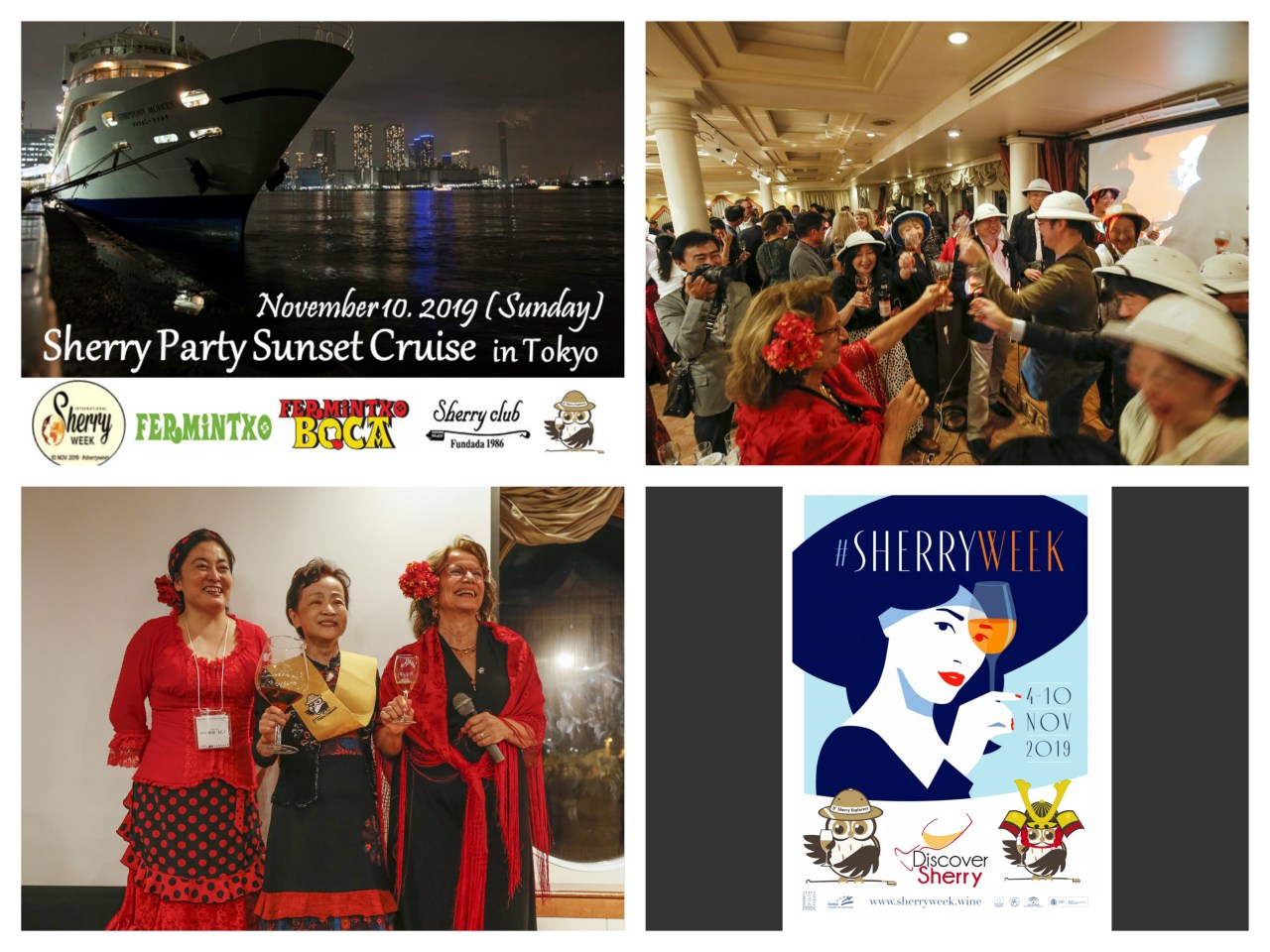 International Sherry Week por la Bahía de Tokyo…ALUCINANTE!!!/ International Sherry Week on Tokyo Bay…INCREDIBLE!!!