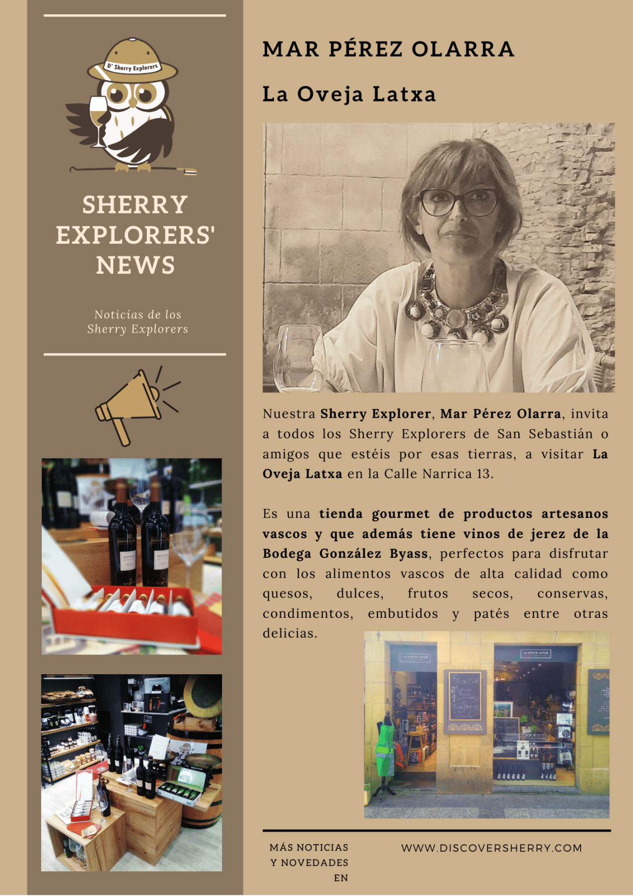 Sherry Explorers´ News: Mar Pérez&nbsp;Olarra