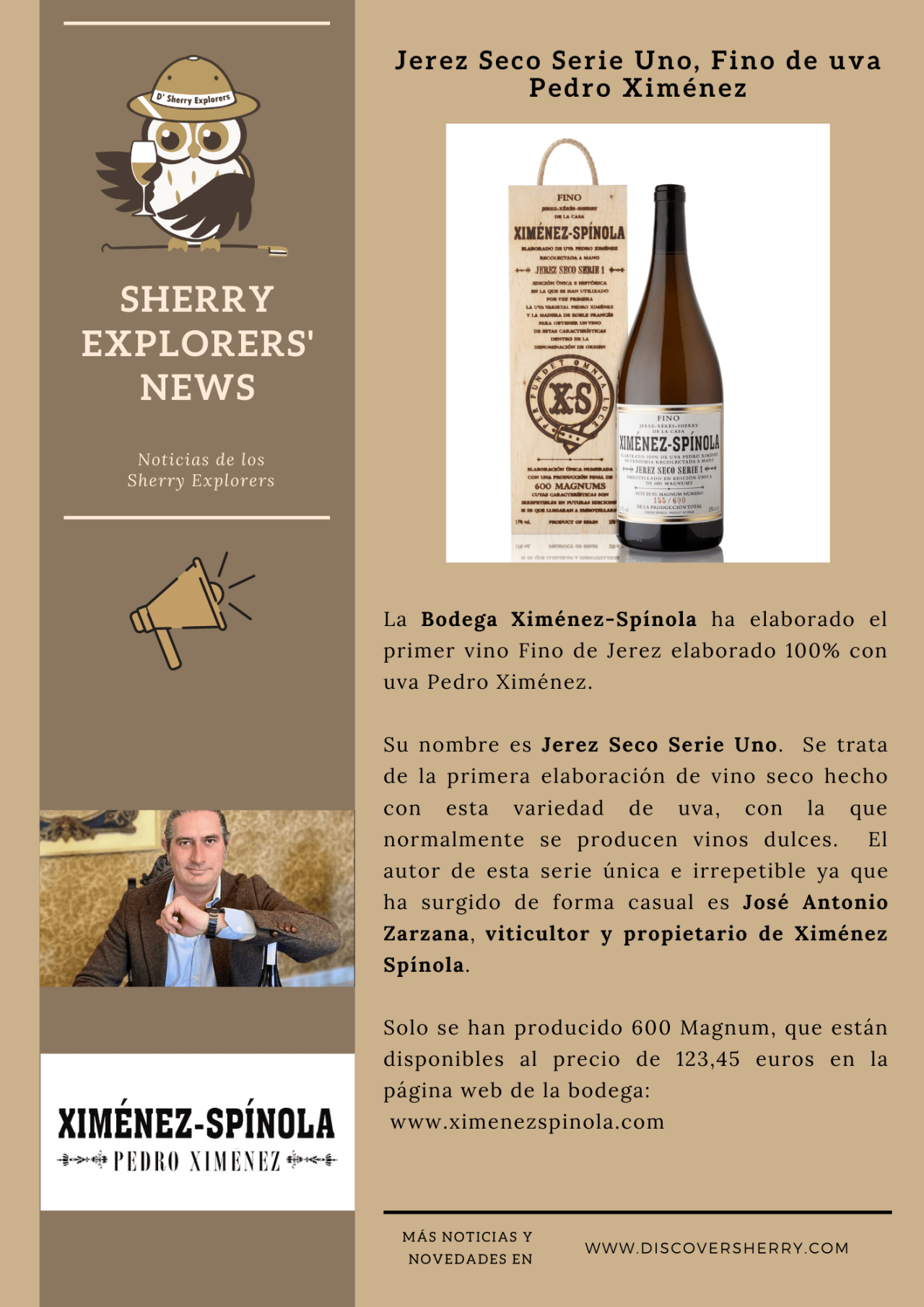 Sherry Explorers’ News: Seco Serie&nbsp;1