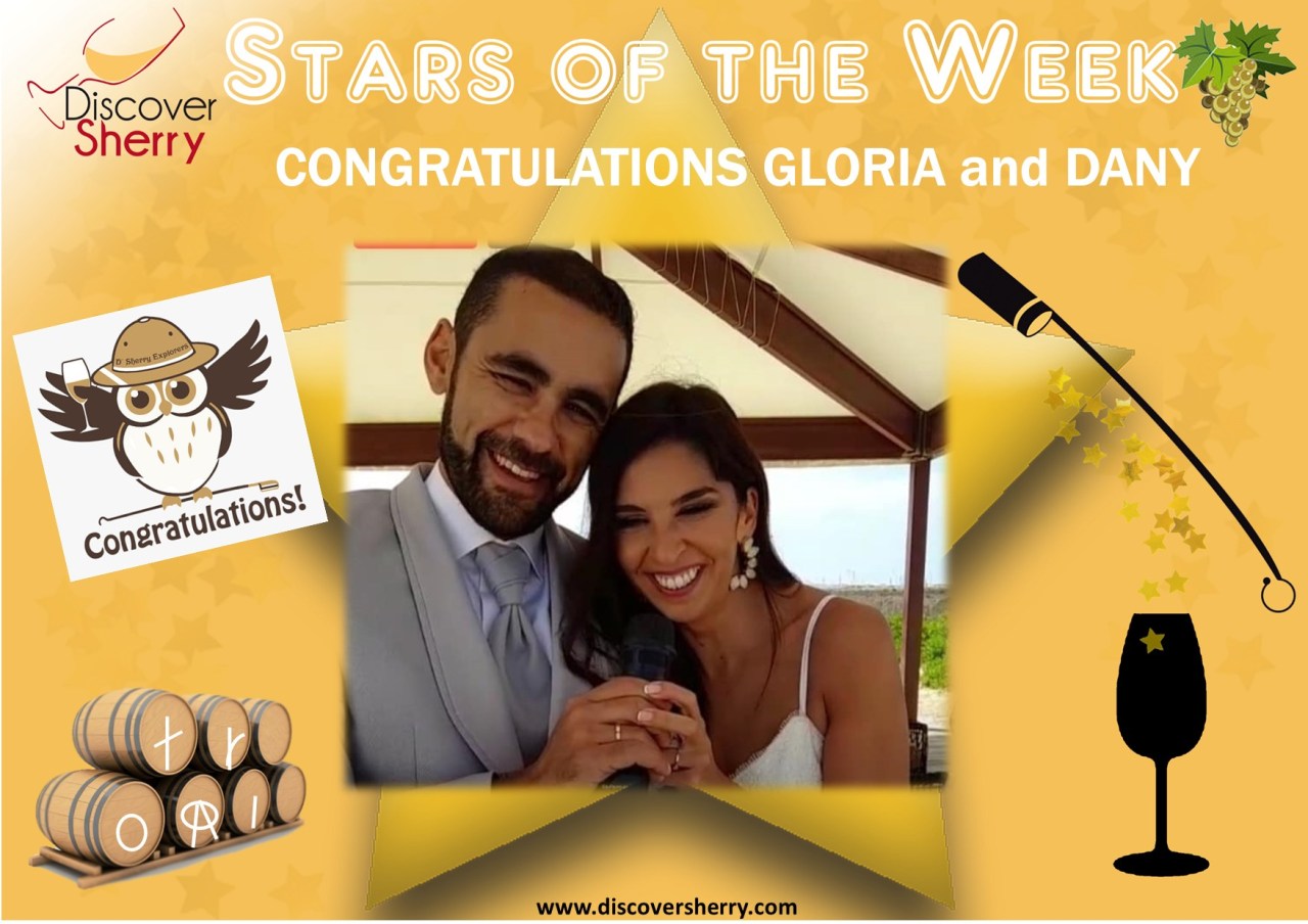 ENHORABUENA a nuestros SHERRY EXPLORERS: GLORIA y&nbsp;DANIEL