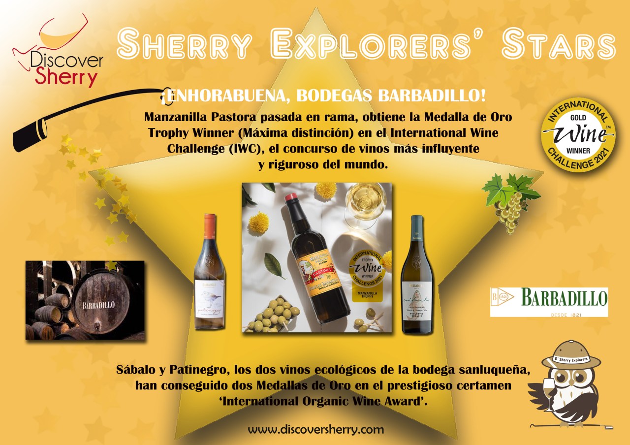 Sherry Explorers’ Stars: Bodegas Barbadillo, International Wine&nbsp;Challenge
