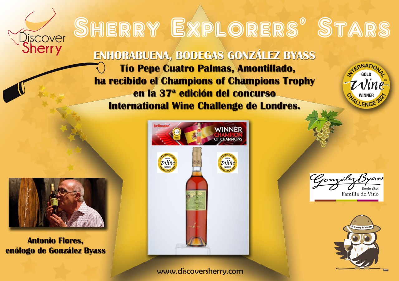 Sherry Explorers’ Stars: Bodegas González Byass, International Wine&nbsp;Challenge