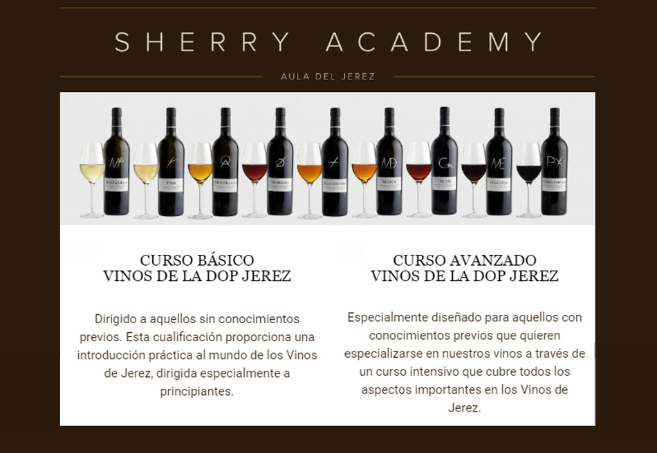 Nace la plataforma online SHERRY&nbsp;ACADEMY