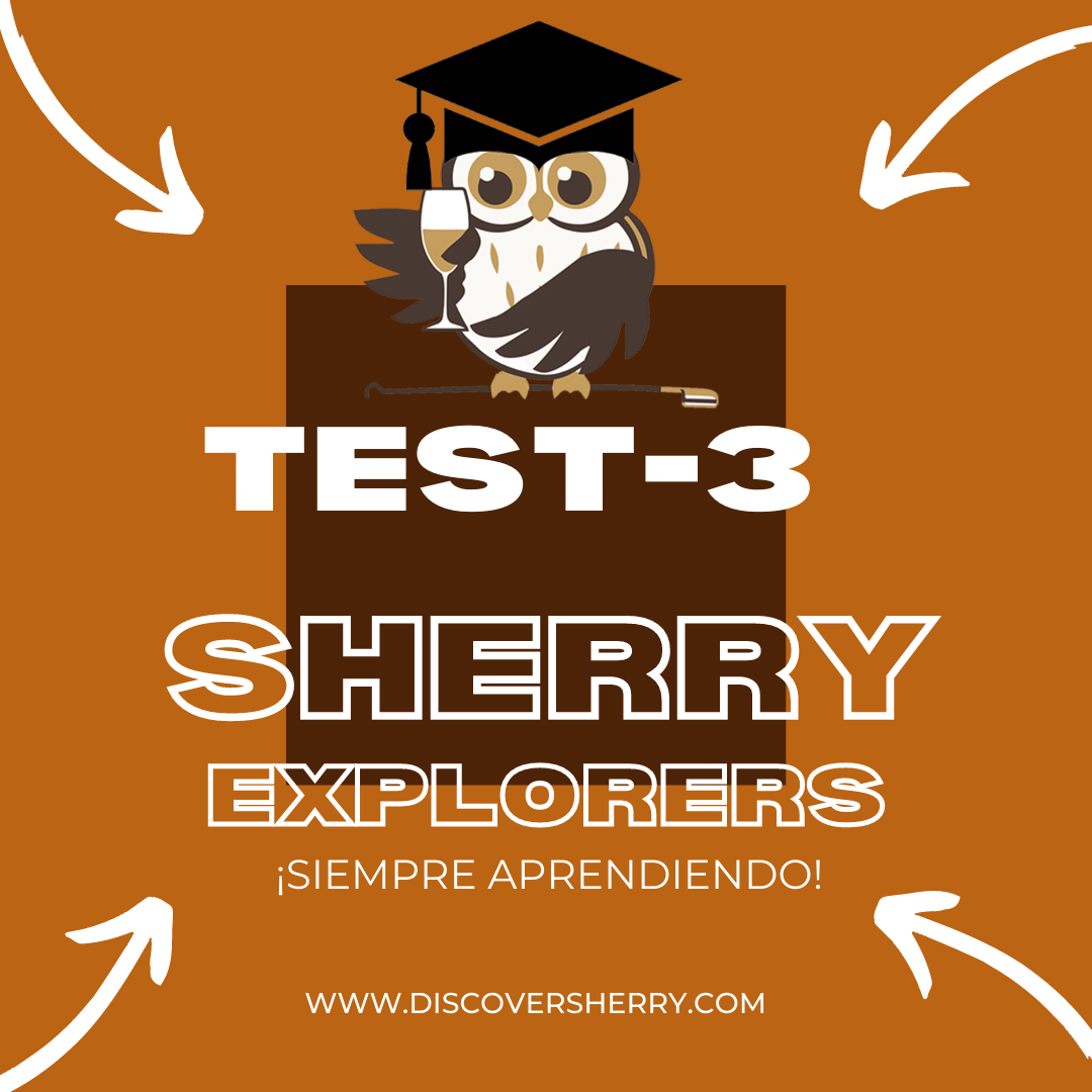 Sherry Explorers: TEST 3 ¡Siempre&nbsp;aprendiendo!