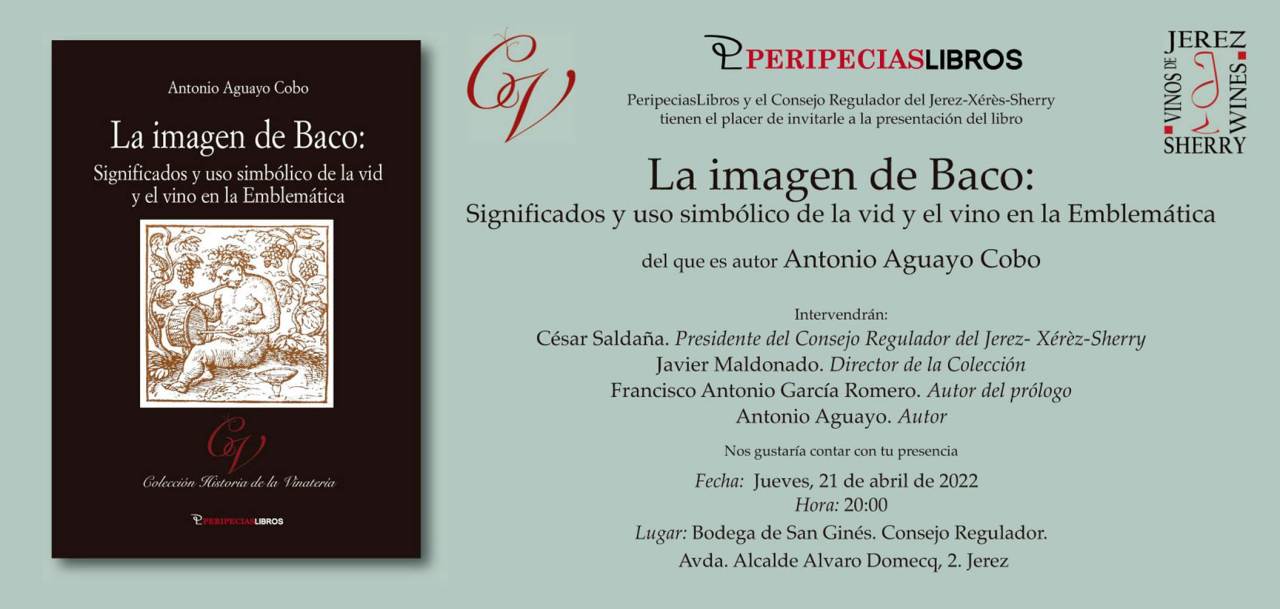 Discover Sherry recommends:  Presentación del libro de Antonio Aguayo&nbsp;Cobo