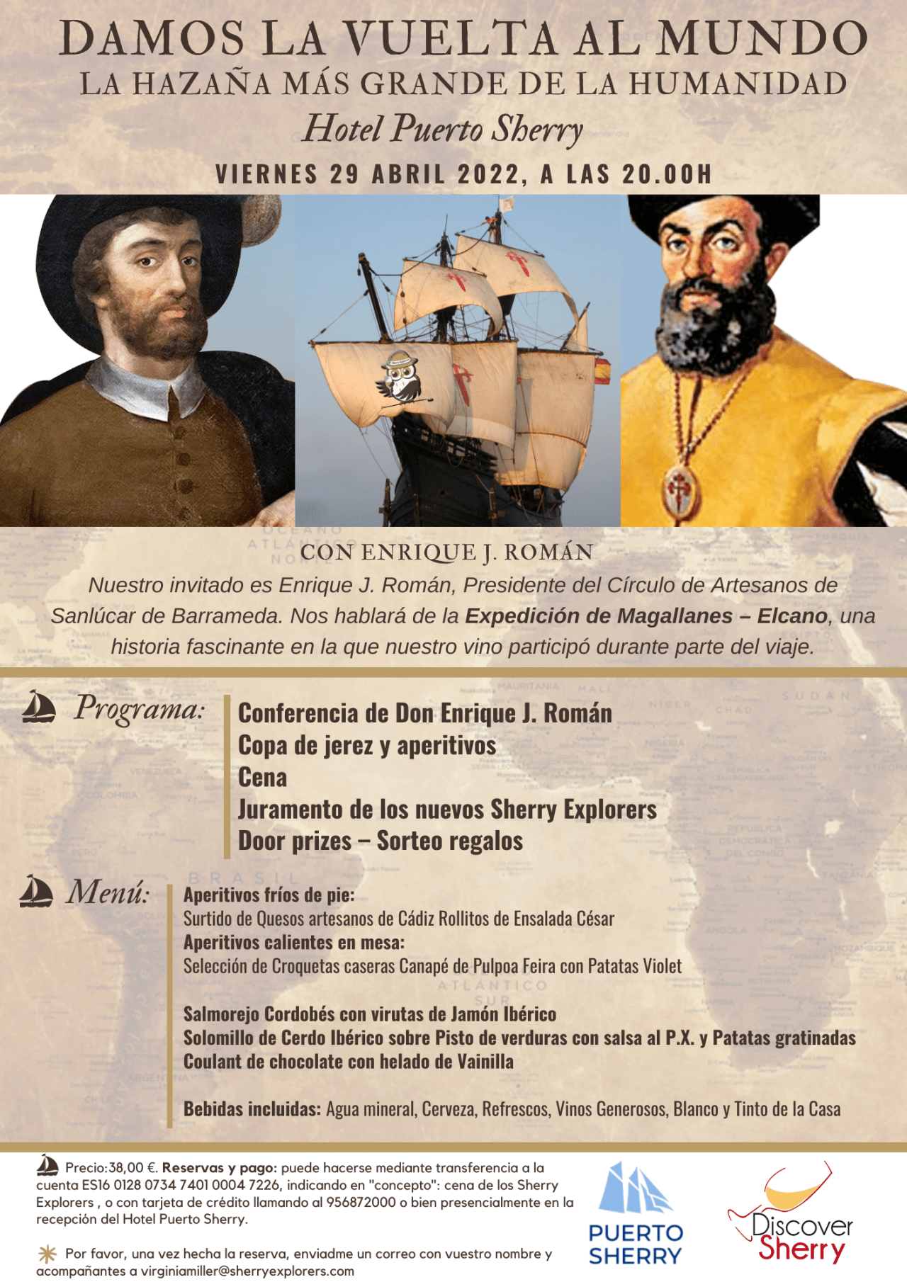 Damos la vuelta al mundo, la hazaña más grande de la humanidad, ¡Os&nbsp;esperamos!