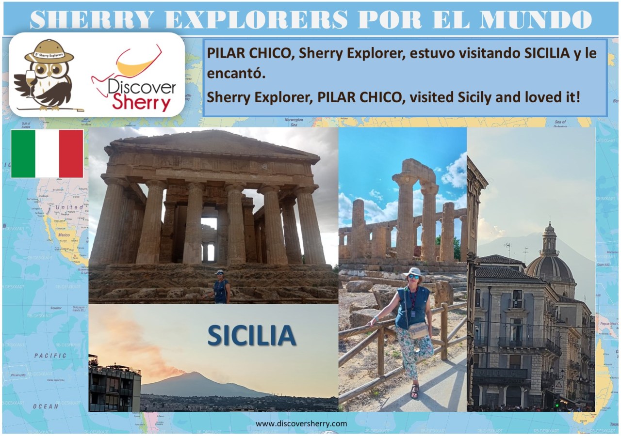 Sherry Explorers por el mundo: Pilar Chico en&nbsp;Sicilia.