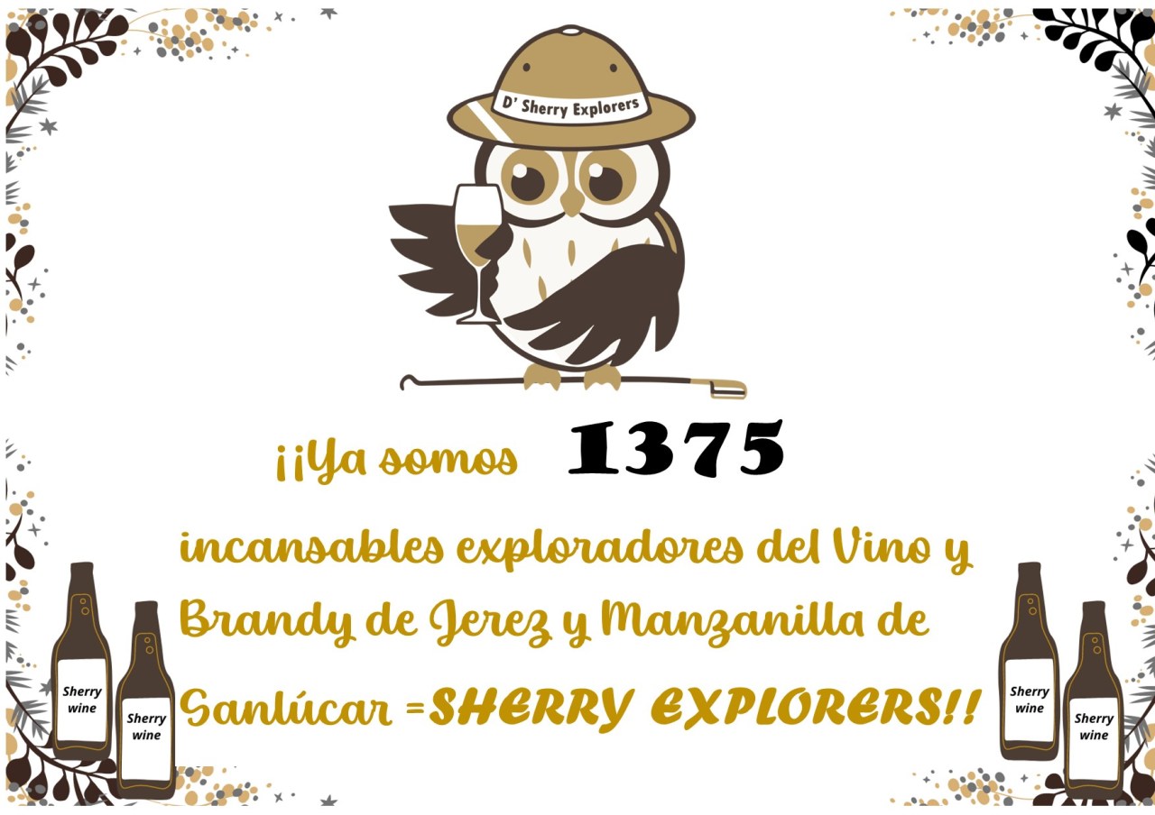 ¡YA SOMOS 1375 SHERRY EXPLORERS EN EL&nbsp;MUNDO!