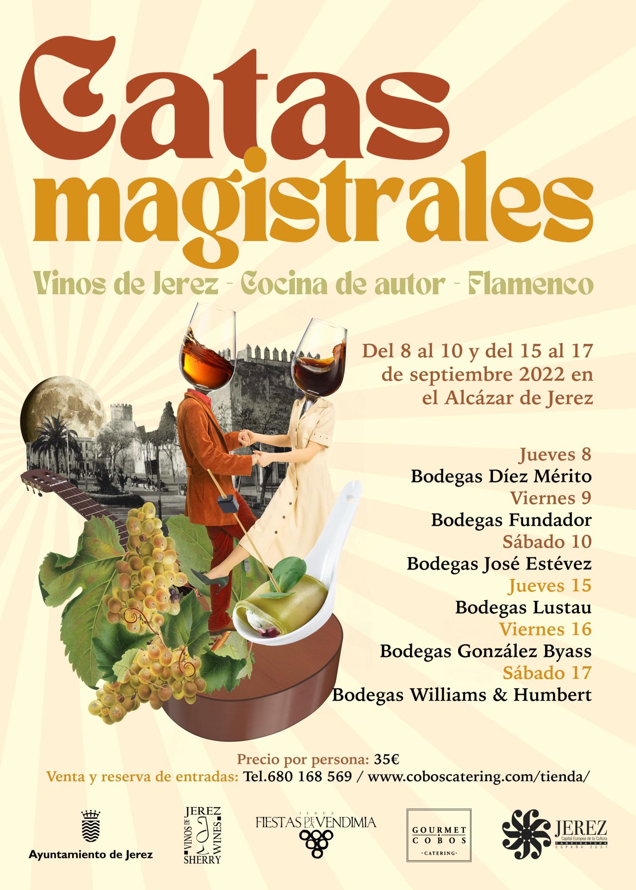 Discover Sherry recommends: Catas Magistrales 2022,  Alcázar de&nbsp;Jerez