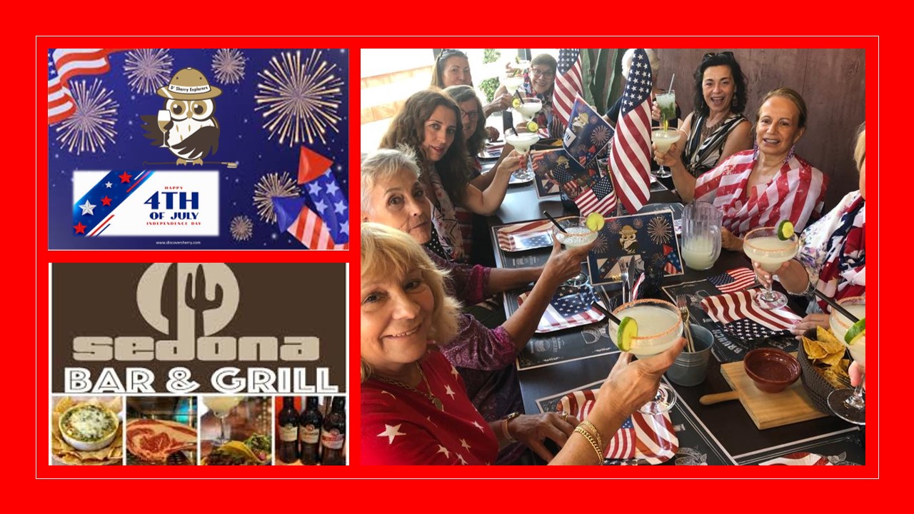 Sherry Explorers celebrating 4th of July! ¡Celebrando el 4 de&nbsp;Julio!