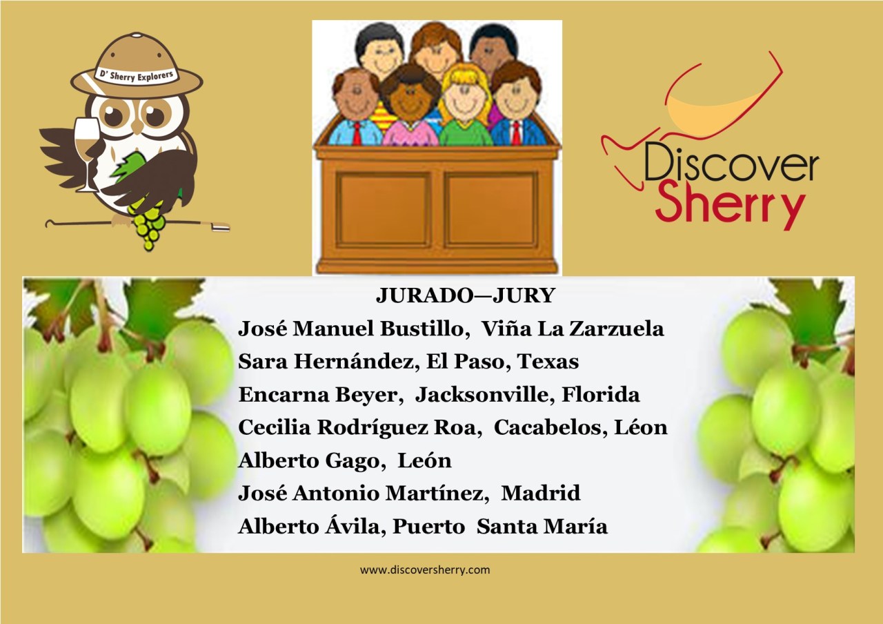 Ganadores del Concurso Fotografía ´Vendimia de los Sherry Explorers´, Winners of the Photo Contest ´Sherry Explorers Harvest´.