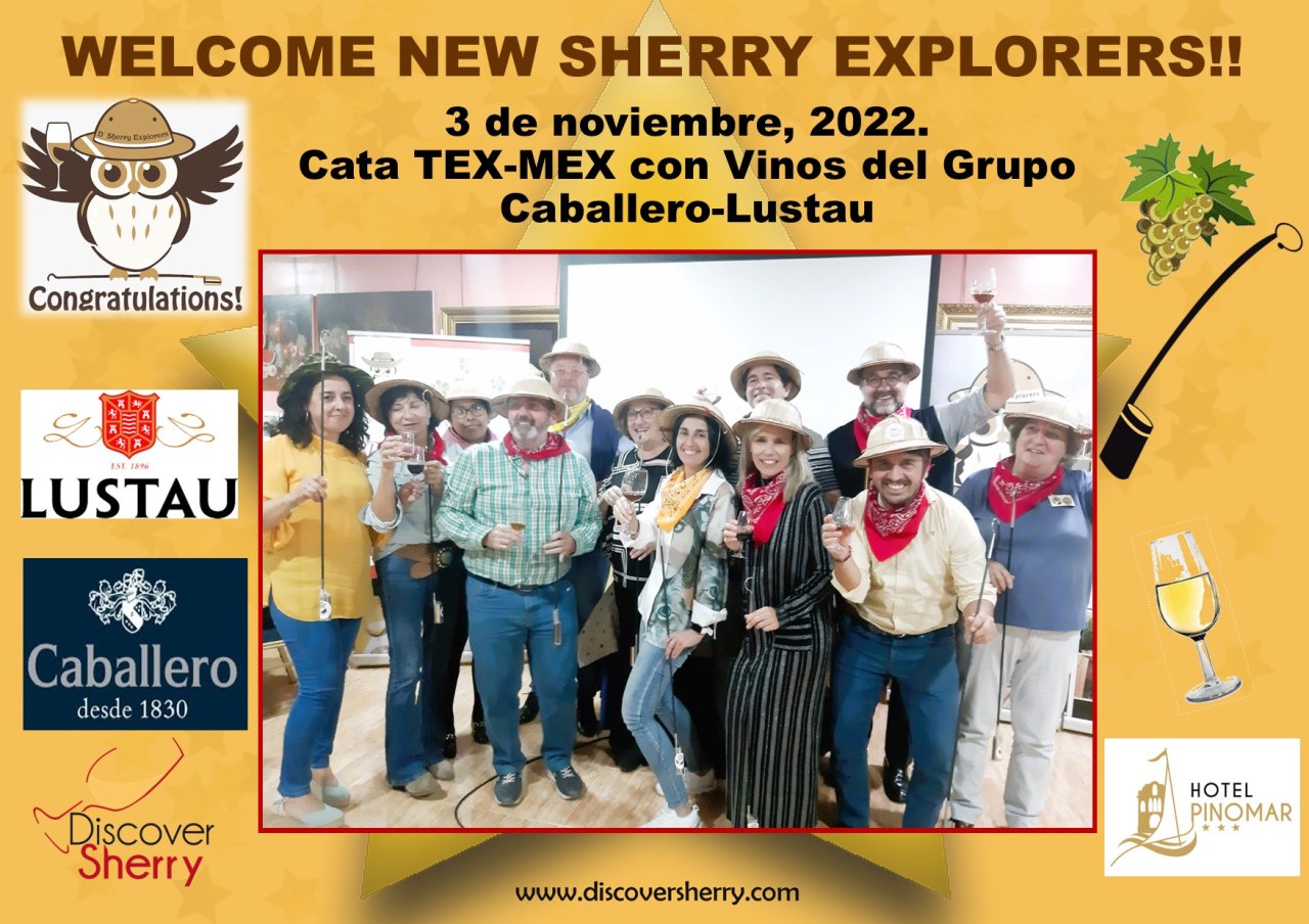 ¡Bienvenidos nuevos Sherry Explorers! Welcome new Sherry&nbsp;Explorers!