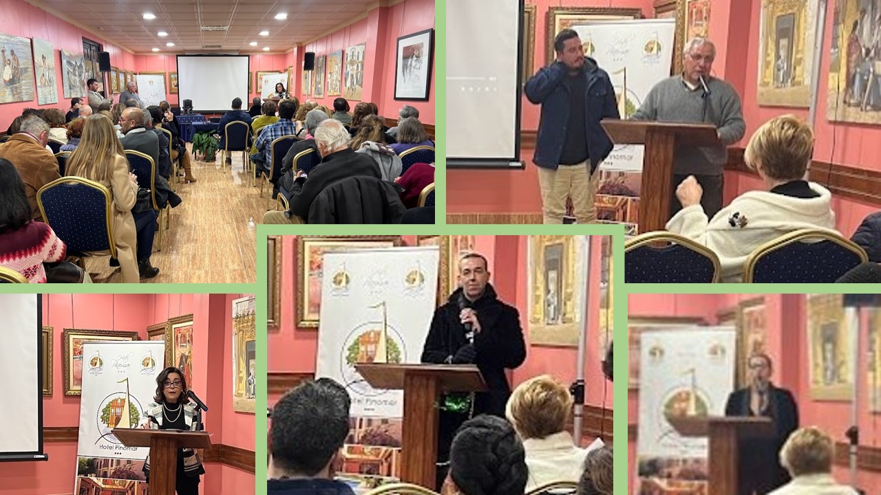 Presentación del vídeo promocional de los Patios Portuenses en el Hotel Pinomar.  Presentation of the promotional video of the Patios Portuenses was presented at Hotel&nbsp;Pinomar.