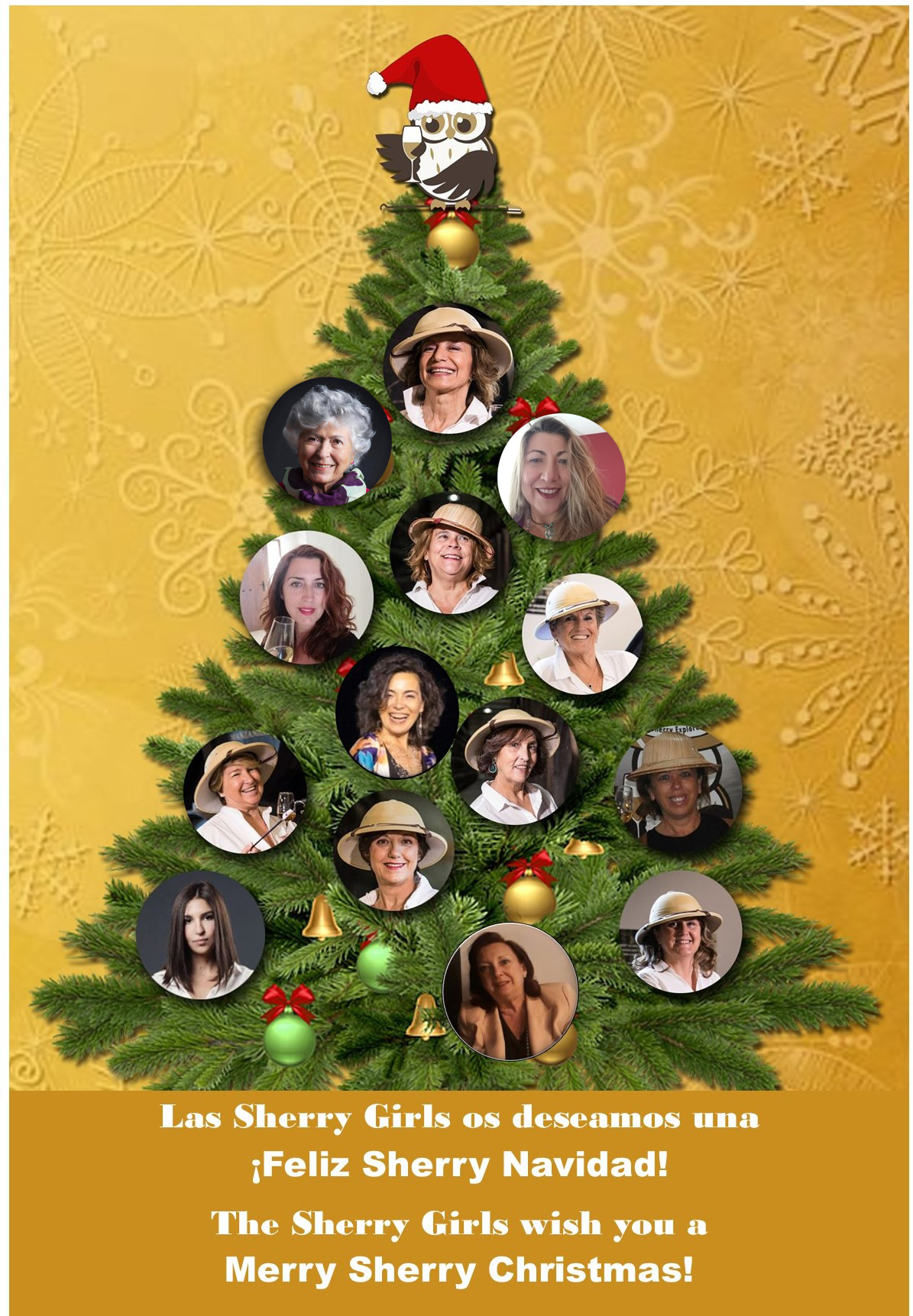 Las Sherry Girls os deseamos unas felices&nbsp;Fiestas