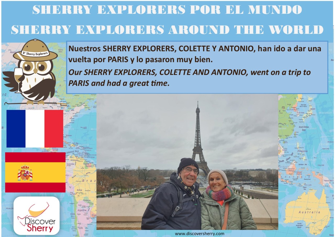 Sherry Explorers por el mundo: Paris. Sherry Explorers around the World:&nbsp;Paris.