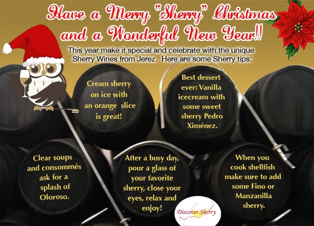 Have a Merry Sherry Christmas! Here are some Sherry&nbsp;tips: