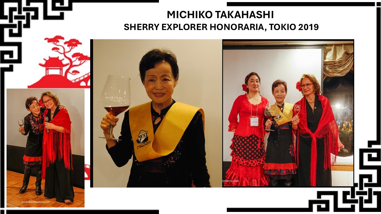 MICHIKO TAKAHASHI, HONORARY SHERRY EXPLORER, we will miss&nbsp;you!!