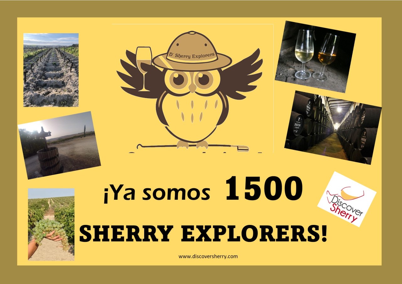 YA SOMOS 1500 SHERRY&nbsp;EXPLORERS!!